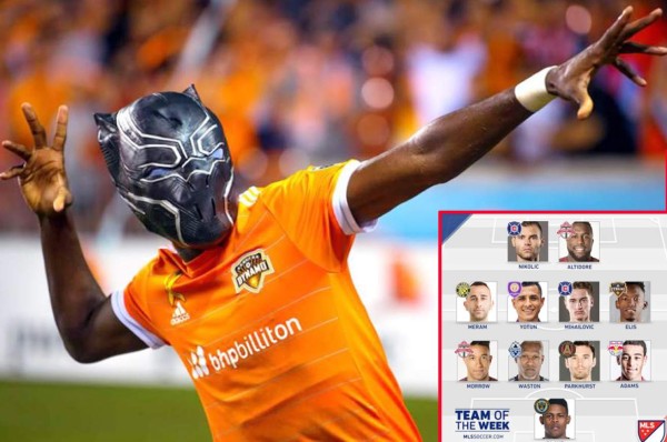 ¡DESTACADO! El hondureño Alberth Elis otra vez en el 11 ideal de la MLS
