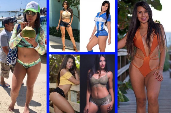Las últimas fotos de Mache Alvarado, la sensual fanática de la Selección Honduras