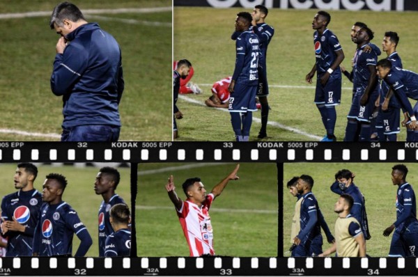 Fotos: Las caras de tristeza y decepción en Motagua tras el ridículo ante Real Estelí