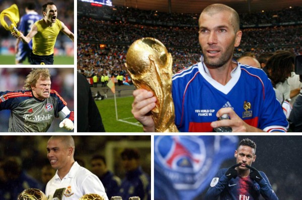 Top: Los mejores jugadores de los últimos 25 años, según 'Four Four Two'