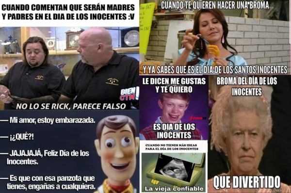 ¿Caíste en alguna broma? Los divertidos memes del Día de los Inocentes