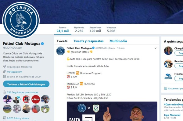 ¿Qué club es el rey de las redes sociales en Honduras?