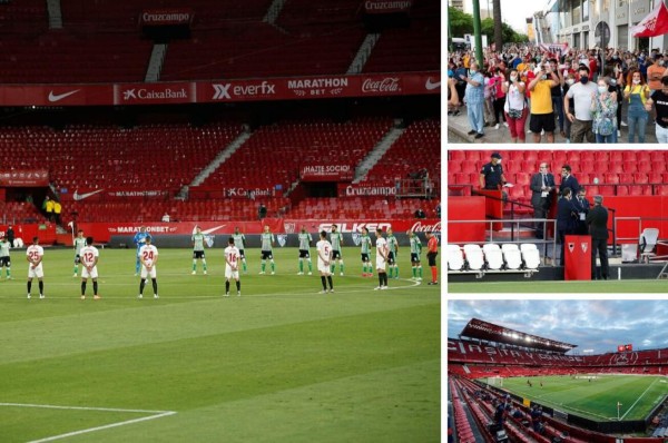 Un derbi sevillano silencioso: Así ha sido el regreso de la Liga de España post-coronavirus