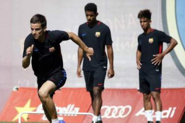 Choco Lozano ya no es convocado para entrenar con el primer equipo del Barcelona