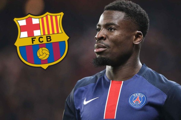 Serge Aurier podría ser jugador del Barcelona para la próxima temporada