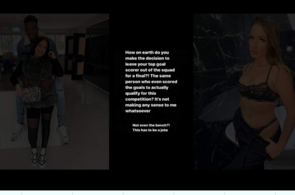 Sexy novia de jugador del Chelsea criticó a Tuchel luego de perder la final de la FA Cup: '¿Cómo diablos tomas esa decisión?'&nbsp;&nbsp;