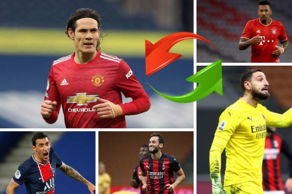 Cinco pueden terminar en Barcelona: Los 25 cracks que quedan libre el próximo mecado de fichajes