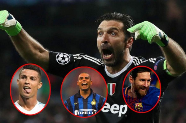 Buffon revela los tres rivales más difíciles que ha enfrentado