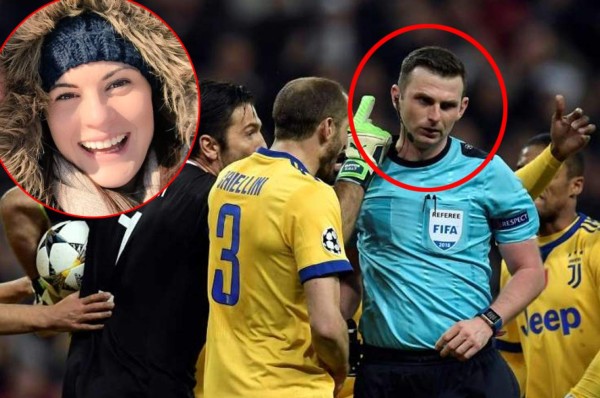 UEFA 'condena enérgicamente' el acoso sufrido por Michael Oliver y su esposa