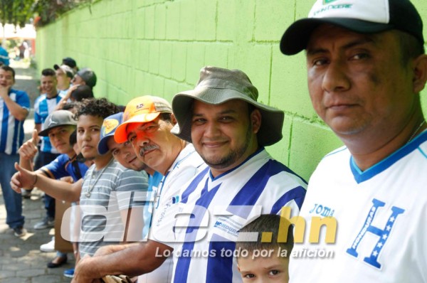 Así luce San Pedro Sula a horas previas de Honduras - Costa Rica