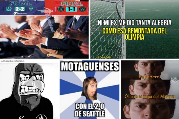 Olimpia, protagonista de los memes luego de su agónico empate en Concachampions ante Seattle
