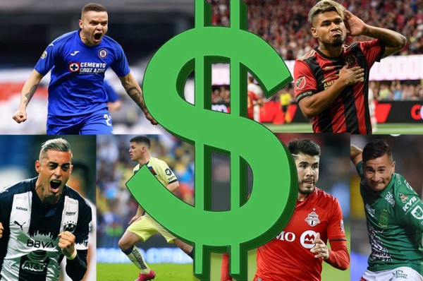 TOP: Con dominio de la MLS; los 20 futbolistas más caros que jugarán la Champions de Concacaf 2021