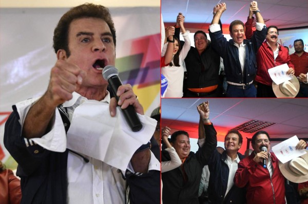 Salvador Nasralla se declara nuevo presidente de Honduras y así lo celebra