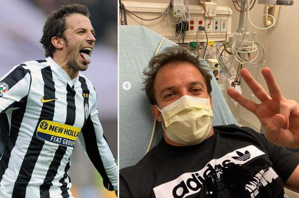El italiano Alessandro Del Piero es ingresado de emergencia en Estados Unidos