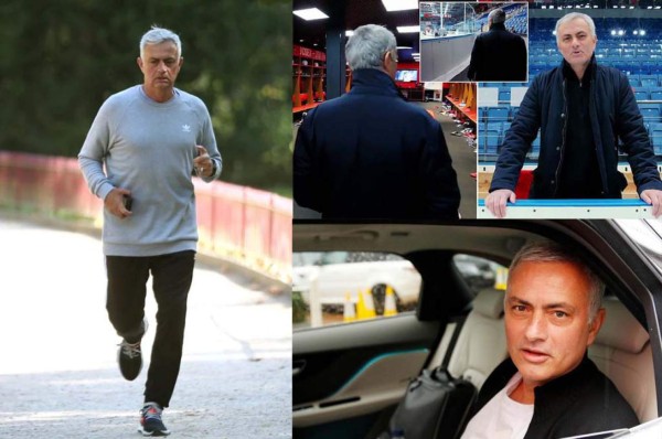 Televisión y ejercicios: La nueva vida de José Mourinho lejos de los banquillos&nbsp;&nbsp;