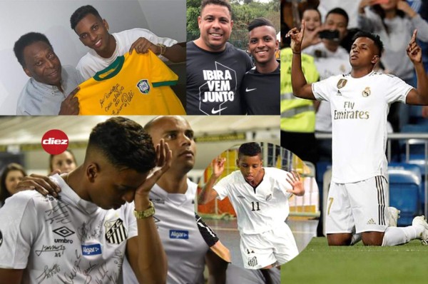 Rodrygo Goes, el futbolista bautizado por Pelé y Ronaldo que le prohibieron: 'creerse mejor que sus compañeros'&nbsp;&nbsp;