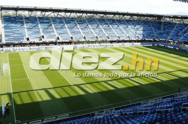 Honduras pisó el Avaya Stadium y está listo para dar la batalla a EUA
