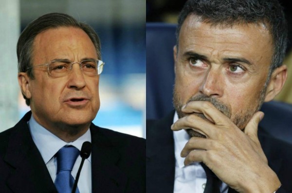Florentino Pérez aseguró que Luis Enrique no seguirá en el Barcelona