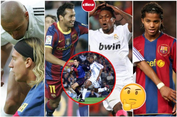 ¡UNO JUGÓ EN HONDURAS! Los futbolistas que no recuerdas que disputaron el Clásico Español