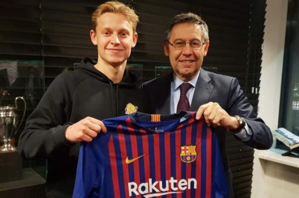 Frenkie de Jong revela el dorsal que quiere lucir en el Barcelona