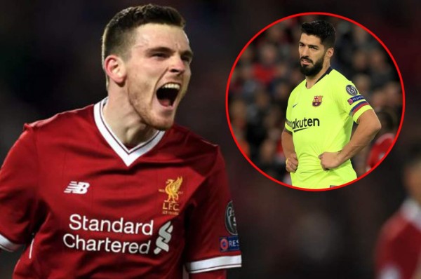 Robertson y su dardo a Luis Suárez: ''¿Quién está en la final?''