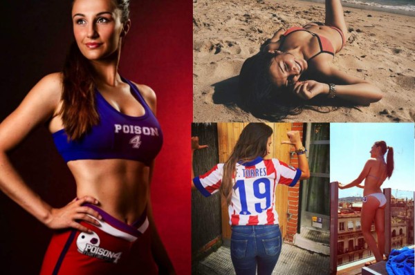 Adriana, la espectacular novia de Theo Hernández que es 'antimadridista'