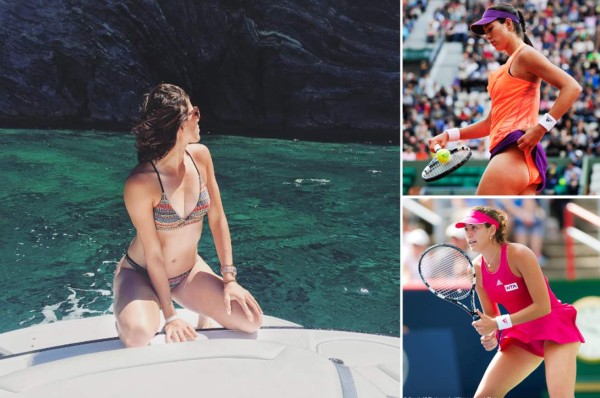 Garbiñe Muguruza, la sexi tenista que olvida derrota con provocativa foto