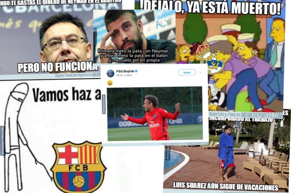 ¡Los memes acribillan al Barcelona tras ser humillado por Real Madrid!