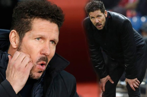 Simeone culpa a los árbitros de la eliminación de Copa del Rey ante el Barcelona