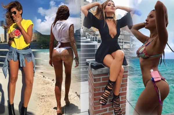 La fanática más HOT de James Rodríguez, jugador del Real Madrid