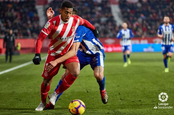 Girona, con Antony 'Choco' Lozano, empató ante el Alavés