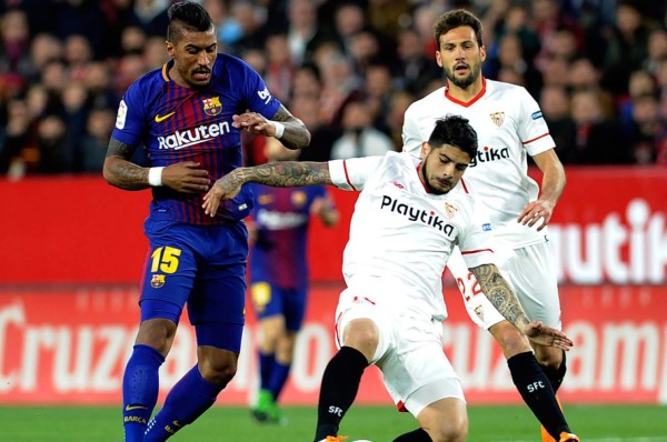 Messi y Suárez salvan el invicto y le dan el empate al Barcelona con Sevilla