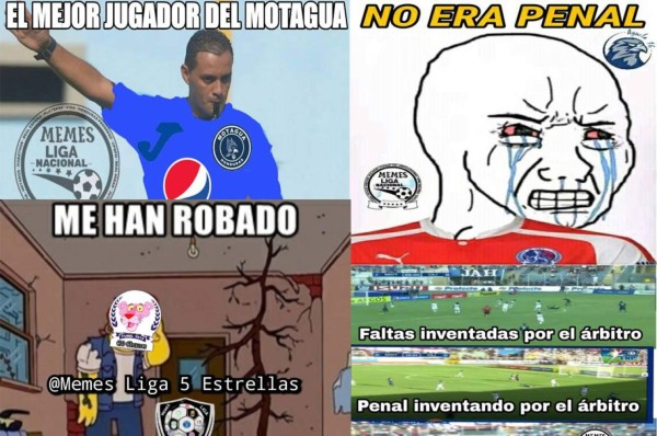 Memes: 'Trituran' al Motagua por dejar escapar el gane en el clásico ante Olimpia