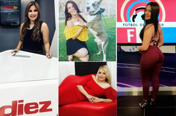 Las bellas periodistas deportivas que enamoran en la televisión hondureña
