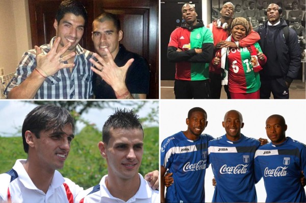 Futbolistas que viven a la sombra de sus hermanos