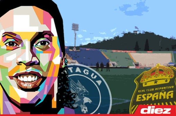Ronaldinho, Motagua y Real España están listos para el partido por la paz