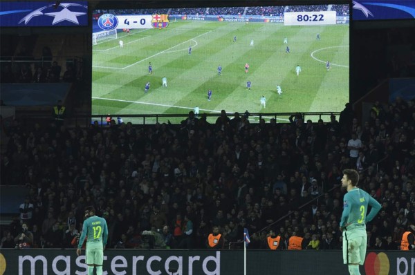 Lo que no viste en televisión sobre la goleada del PSG al Barcelona