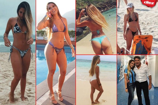 Carolina Portaluppi, la explosiva hija del tecnico del Gremio, próximo rival del Real Madrid