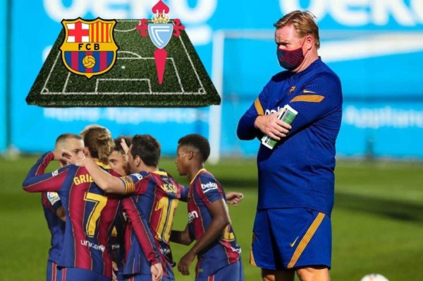 Figura en el inicio de LaLiga y Koeman lo mandará a la banca: El 11 del Barcelona ante el Celta
