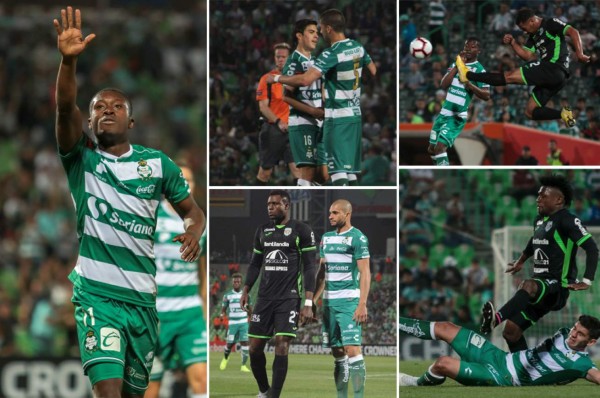 Noche de espanto en Torreón: Las tristes fotos que deja el Santos-Marathón en Champions