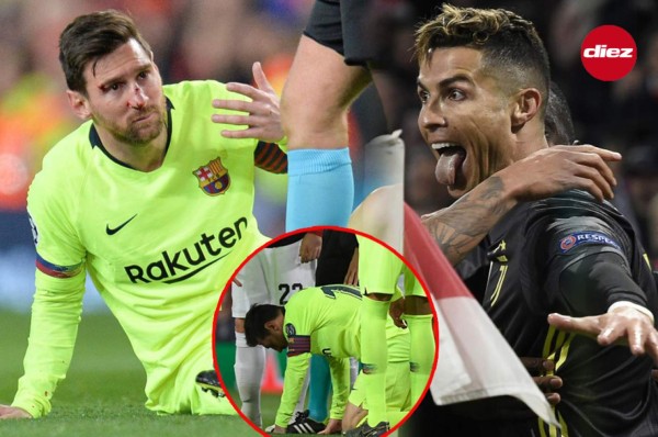 No viste en TV: Sangriento recuerdo a Messi y así fue el bonito gesto de Cristiano Ronaldo