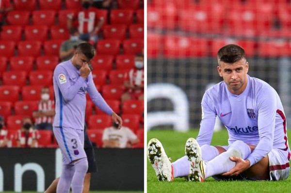 En su mejor momento: El tiempo que estará de baja Piqué en Barcelona tras lesionarse el sóleo