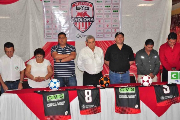 Atlético Choloma presentó su plantilla de cara al Clausura de la Liga de Ascenso