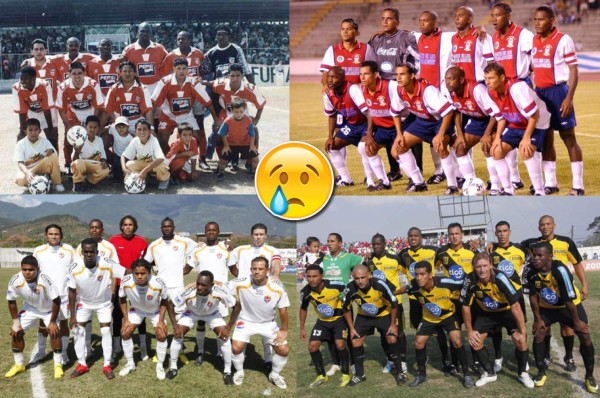 Clubes queridos que desaparecieron: ¿Qué pasó con los últimos equipos que descendieron en Honduras?