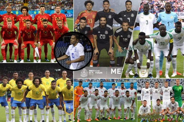 ¡Con Honduras incluida! La cinco mejores selecciones de cada Confederación