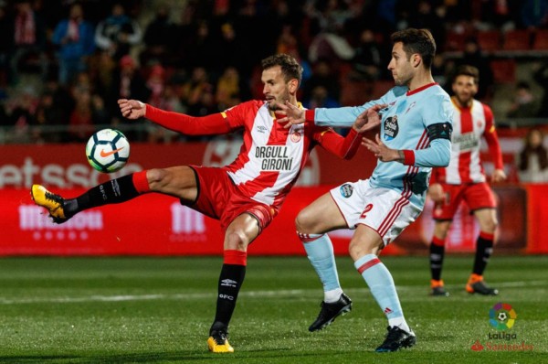 El Girona de 'Choco' Lozano supera al Celta y se mete en los primeros lugares