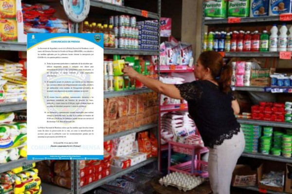 Gobierno de Honduras autoriza a supermercados y farmacias a operar todos los días&nbsp;&nbsp;