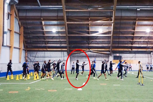 Romell Quioto inició pretemporada con el Impact de Montreal y viajará a la Florida