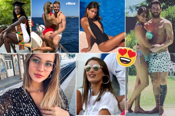 Calentaron el Atlético-Barcelona: Estas son las espectaculares novias de los futbolistas