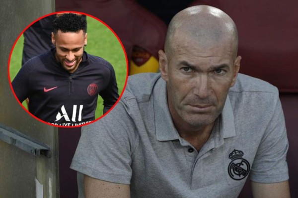 Zidane sobre Neymar: ''Estamos con lo que tenemos, solo pensamos en la liga''